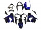 2000-2001 Glossy Black Blue Flame White Kawasaki ZX9R Motorcycle Fairings UK