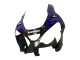 2000-2001 Glossy Black Blue Flame White Kawasaki ZX9R Motorcycle Fairings UK