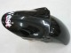 2000-2001 Glossy Black White West Kawasaki ZX9R Motorcycle Fairings UK