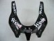 2000-2001 Glossy Black White West Kawasaki ZX9R Motorcycle Fairings UK