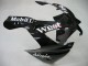 2000-2001 Glossy Black White West Kawasaki ZX9R Motorcycle Fairings UK