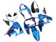 2000-2001 Blue Black Kawasaki ZX9R Motorcycle Fairings UK