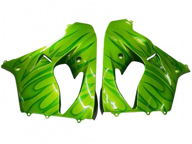 2000-2001 Green Flame Kawasaki ZX9R Motorcycle Fairings UK