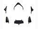 2000-2001 Green Black Playboy DENSO Kawasaki ZX9R Motorcycle Fairings UK