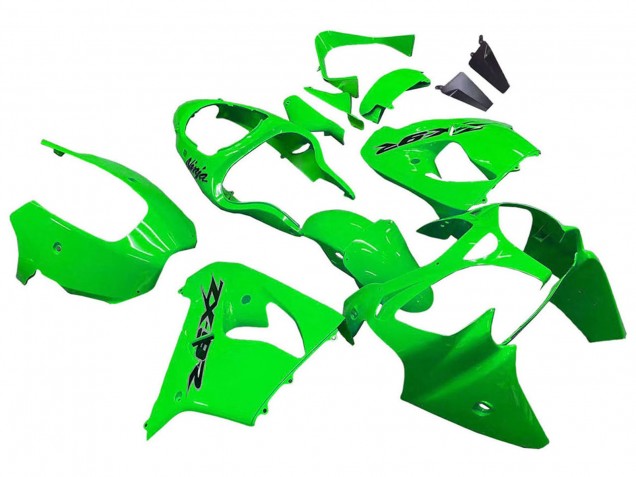 2000-2001 Green Kawasaki ZX9R Motorcycle Fairings UK