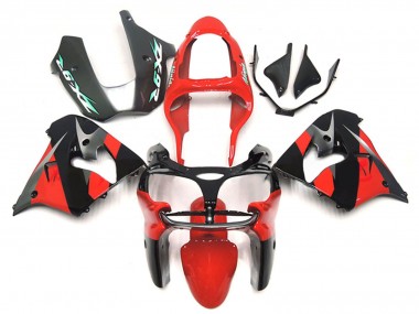 Buy 2000-2001 Red Black Kawasaki ZX9R Motorcycle Fairings UK