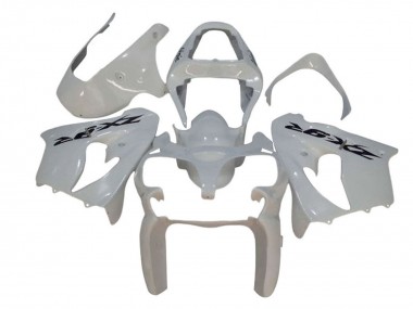 Buy 2002-2003 White Black Decal Kawasaki ZX9R Motorcycle Fairings UK