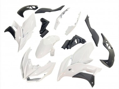 Buy 2015-2021 White Matte Black Kawasaki Versys 650 Motorcycle Fairings UK