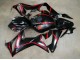 2019-2020 Glossy Black Red Stripe Honda CBR650R Motorcycle Fairings UK
