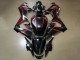 2019-2020 Glossy Black Red Stripe Honda CBR650R Motorcycle Fairings UK