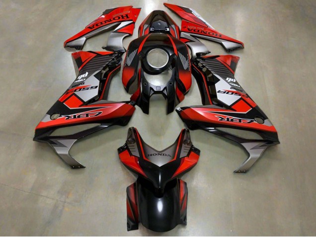 2019-2020 Silver Red Glossy Black Honda CBR650R Motorcycle Fairings UK