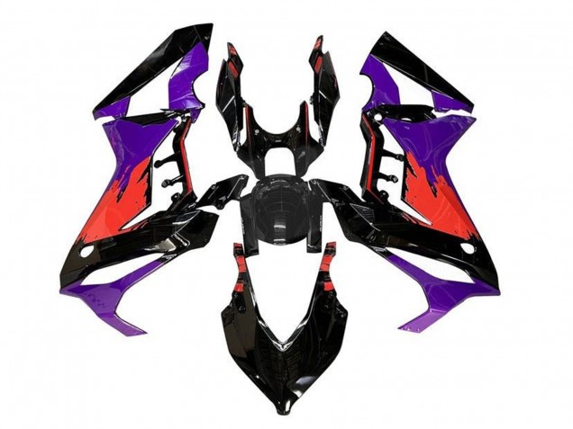 2019-2020 Purple Red Glossy Black Honda CBR650R Motorcycle Fairings UK