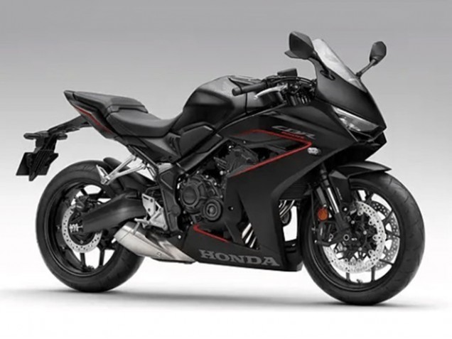 2024-2026 Matte Black Honda CBR650R Motorcycle Fairings UK