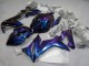 2021-2023 Chameleon Blue Purple Honda CBR650R Motorcycle Fairings UK
