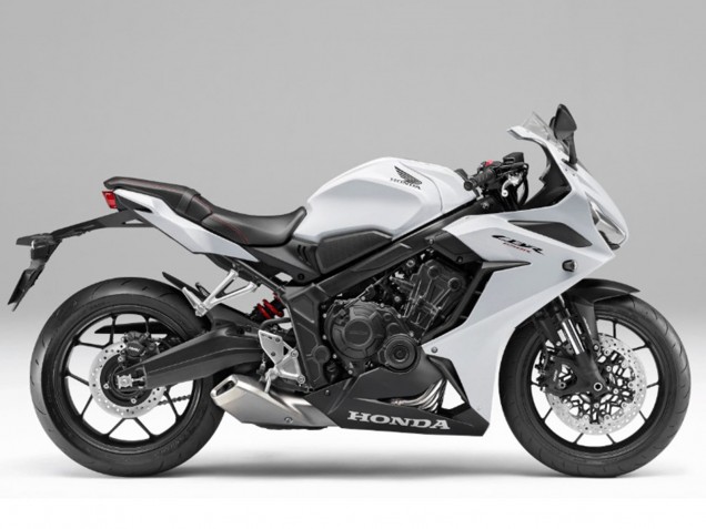 2021-2023 Matte White Honda CBR650R Motorcycle Fairings UK