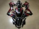 2021-2023 Glossy Black Red Stripe Honda CBR650R Motorcycle Fairings UK