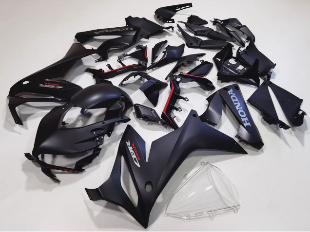2021-2023 Matte Black Honda CBR650R Motorcycle Fairing Kits UK