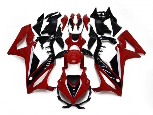 2021-2023 Maroon Red Glossy Black Honda CBR650R Motorcycle Fairings UK