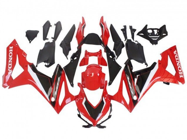 2021-2023 Red White Black Honda CBR650R Motorcycle Fairings UK