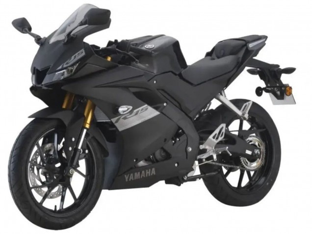 2018-2024 Matte Black Silver Yamaha YZF R15 Motorcycle Fairings UK