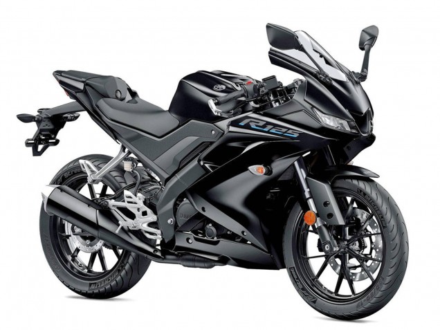 2019-2024 Matte Black Yamaha YZF R125 Motorcycle Fairings UK