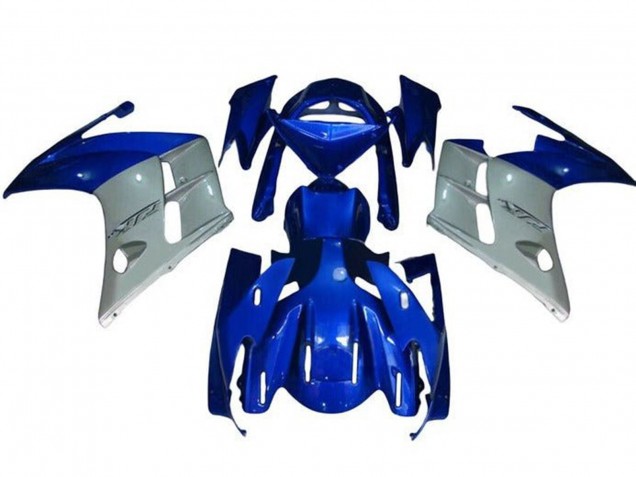 2001-2006 Blue White Yamaha FJR1300 Motorcycle Fairings UK