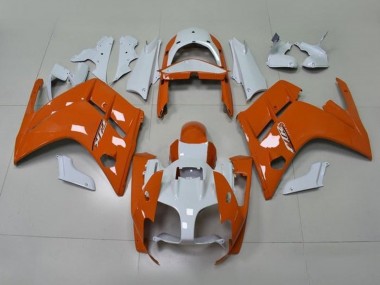 Buy 2007-2012 Orange White Yamaha FJR1300 Motorcycle Fairings UK