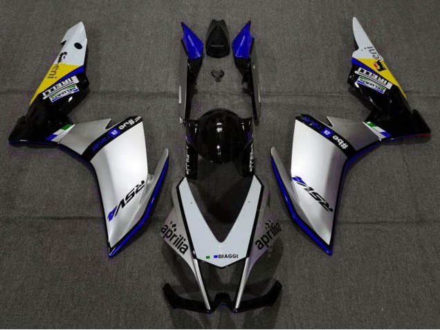 2009-2015 Silver Black Blue Yellow Aprilia RSV4 1000 Motorcycle Fairings UK