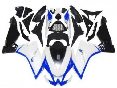 Buy 2009-2015 White Blue Black Aprilia RSV4 1000 Motorcycle Fairings UK