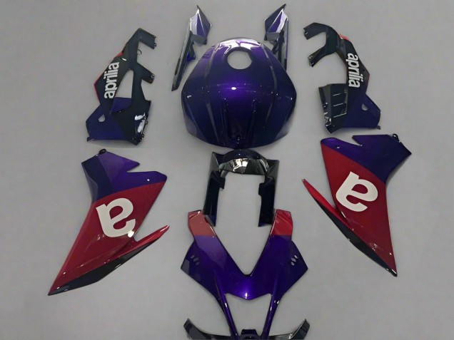 2009-2015 Purple Red Aprilia RSV4 1000 Motorcycle Fairings UK