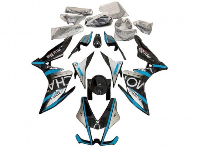 2009-2015 Silver Black Blue Aprilia RSV4 1000 Motorcycle Fairings UK