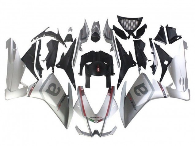 2009-2015 Silver Grey Black Red Aprilia RSV4 1000 Motorcycle Fairings UK