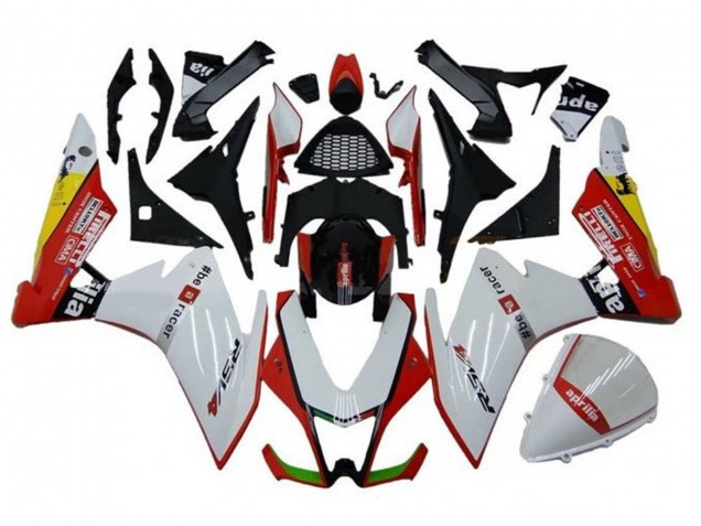 2009-2015 White Red Black Yellow Aprilia RSV4 1000 Motorcycle Fairings UK