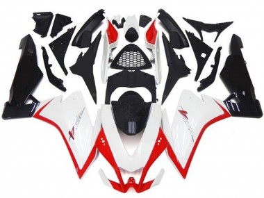 Buy 2009-2015 White Red Black Aprilia RSV4 1000 Motorcycle Fairings UK