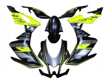 Buy 2016-2020 Matte Black Grey Yellow Aprilia RSV4 1000 Motorcycle Fairings UK