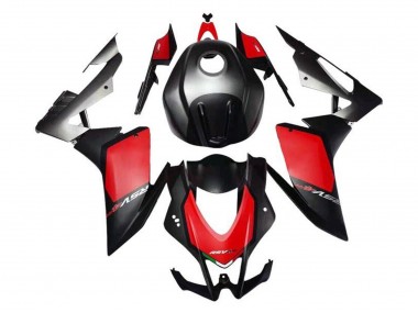 Buy 2016-2020 Matte Black Red Grey Aprilia RSV4 1000 Motorcycle Fairings UK