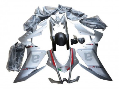 Buy 2016-2020 Silver Grey Red Black Aprilia RSV4 1000 Motorcycle Fairings UK