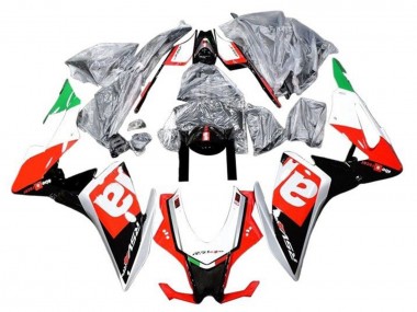 Buy 2016-2020 Red Black Silver Green Aprilia RSV4 1000 Motorcycle Fairings UK