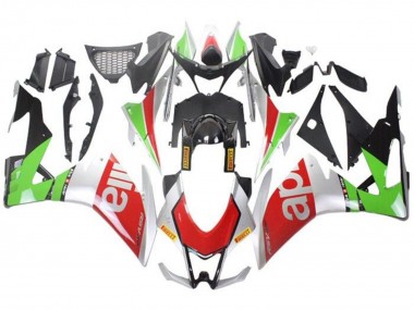 Buy 2016-2020 Silver Red Black Green Aprilia RSV4 1000 Motorcycle Fairings UK
