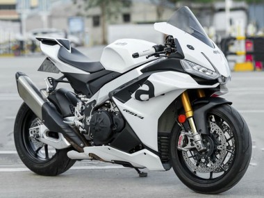 Buy 2021-2024 White Aprilia RSV4 1100 Motorcycle Fairings UK