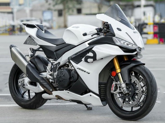 2021-2024 White Aprilia RSV4 1100 Motorcycle Fairings UK