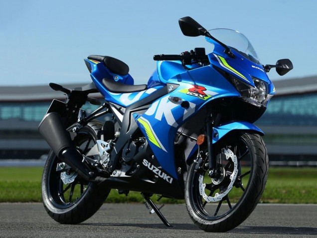 2017-2025 Blue Suzuki GSXR125 Motorcycle Fairings UK