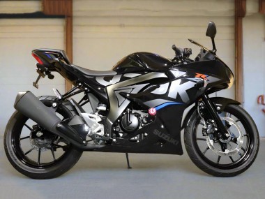 Buy 2017-2025 Black Silver Blue Suzuki GSXR125 Motorcycle Fairings UK