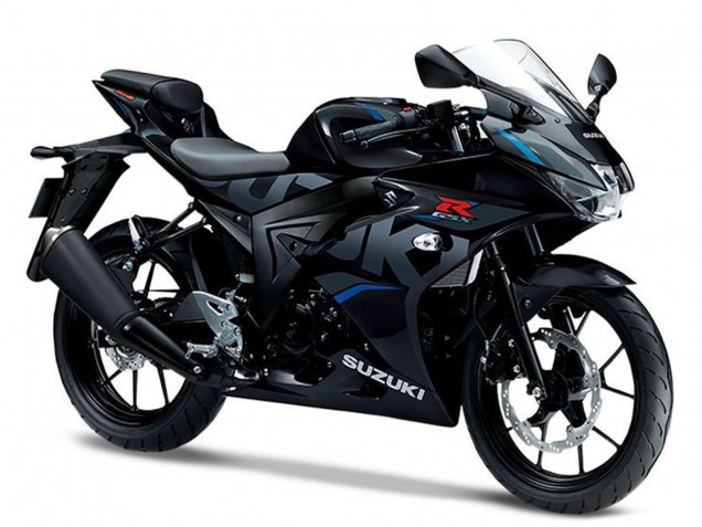 2017-2025 Black Blue Suzuki GSXR125 Motorcycle Fairings UK