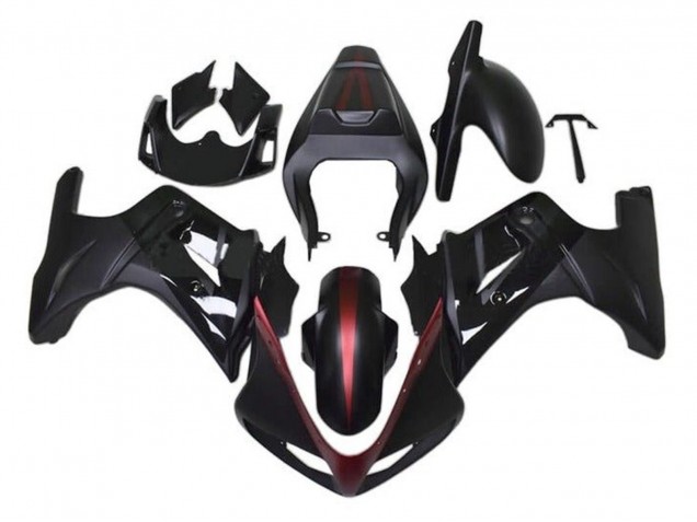 2003-2013 Matte Black Red Glossy Black Suzuki SV650 Motorcycle Fairings UK