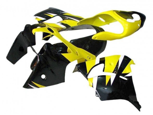 2000-2001 Yellow Black Kawasaki ZX9R Motorcycle Fairings UK