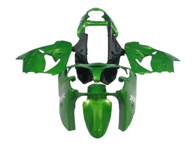 2000-2001 Green Black Kawasaki ZX9R Motorcycle Fairings UK