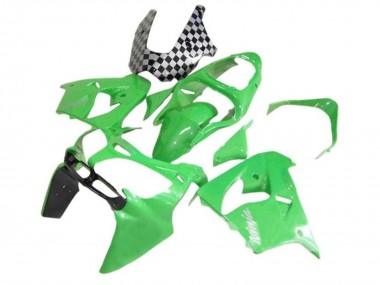 Buy 2002-2003 Green Black Checkered Kawasaki ZX9R Motorcycle Fairings UK
