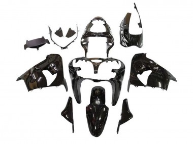 Buy 2002-2003 Black White Kawasaki ZX9R Motorcycle Fairings UK