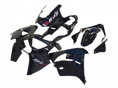 Buy 2002-2003 Glossy Black Kawasaki ZX9R Motorcycle Fairings UK